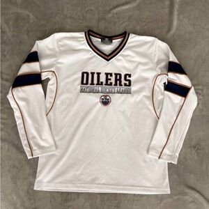 Edmonton Oilers NHL Youth XL Jersey Long Sleeve Top